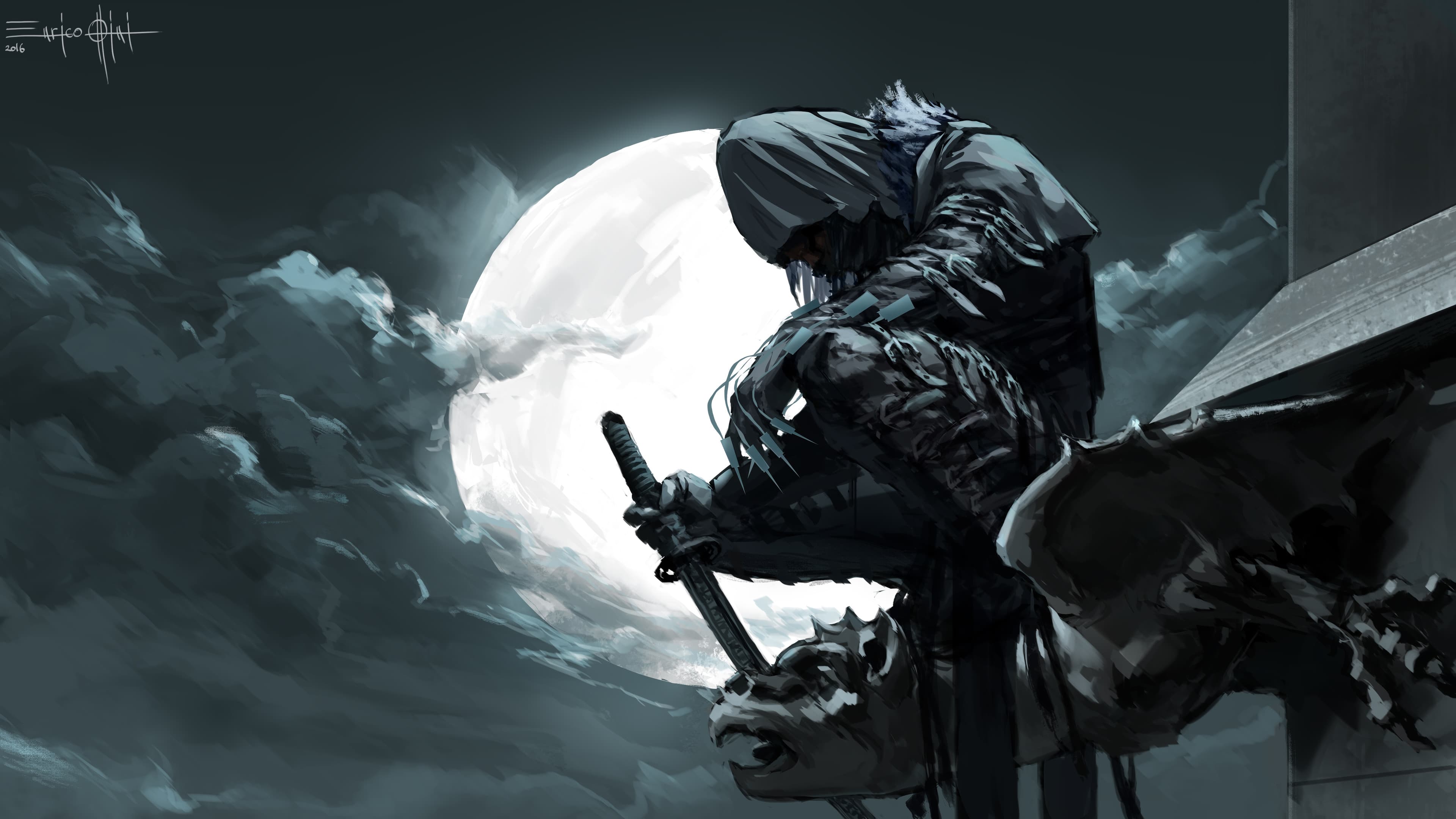 Anime style wallpaper, 3840x2160 resolution