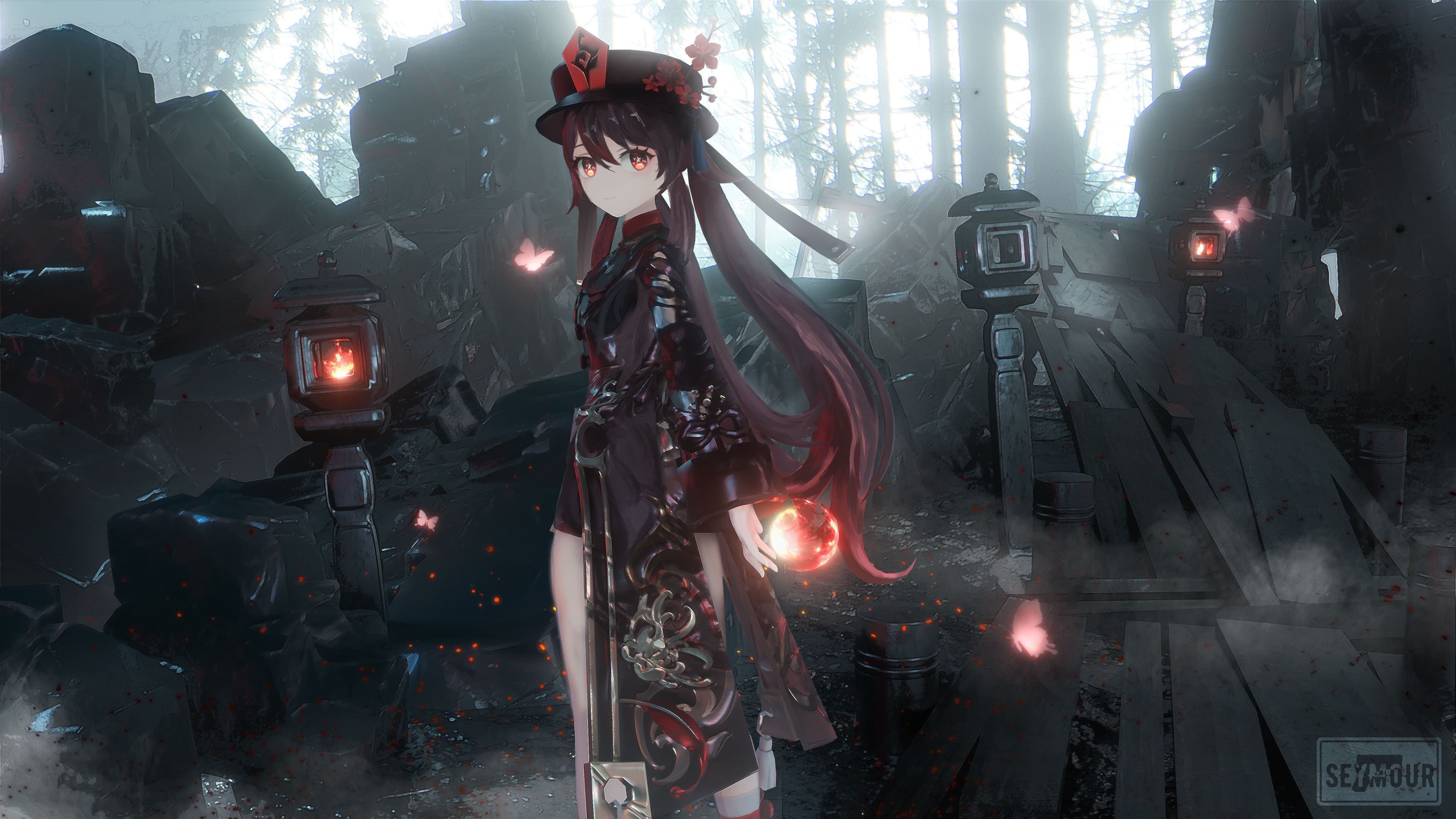 Arknights Steampunk style wallpaper