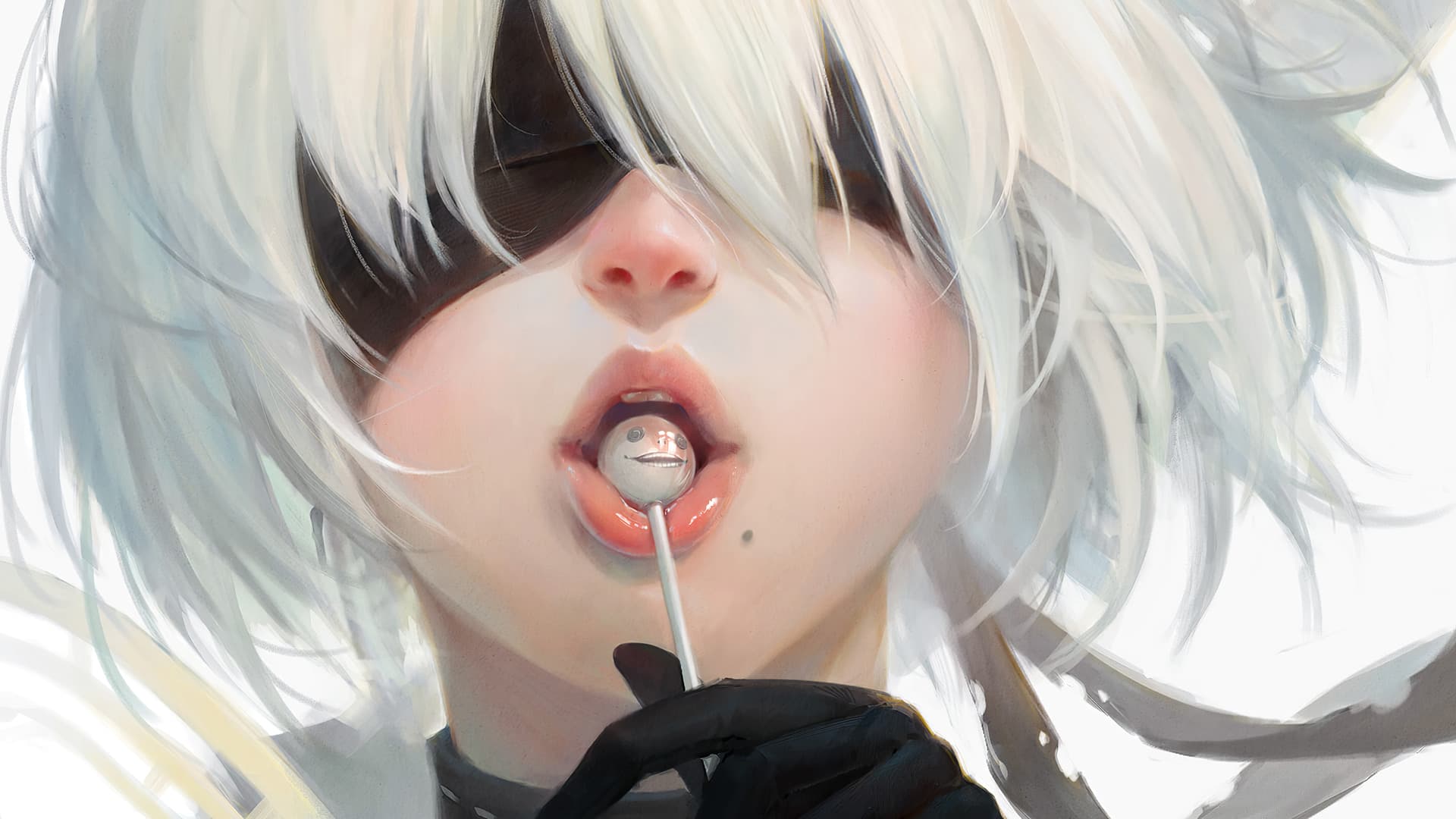 Cute WLOP style wallpaper in 1920x1080 resolution