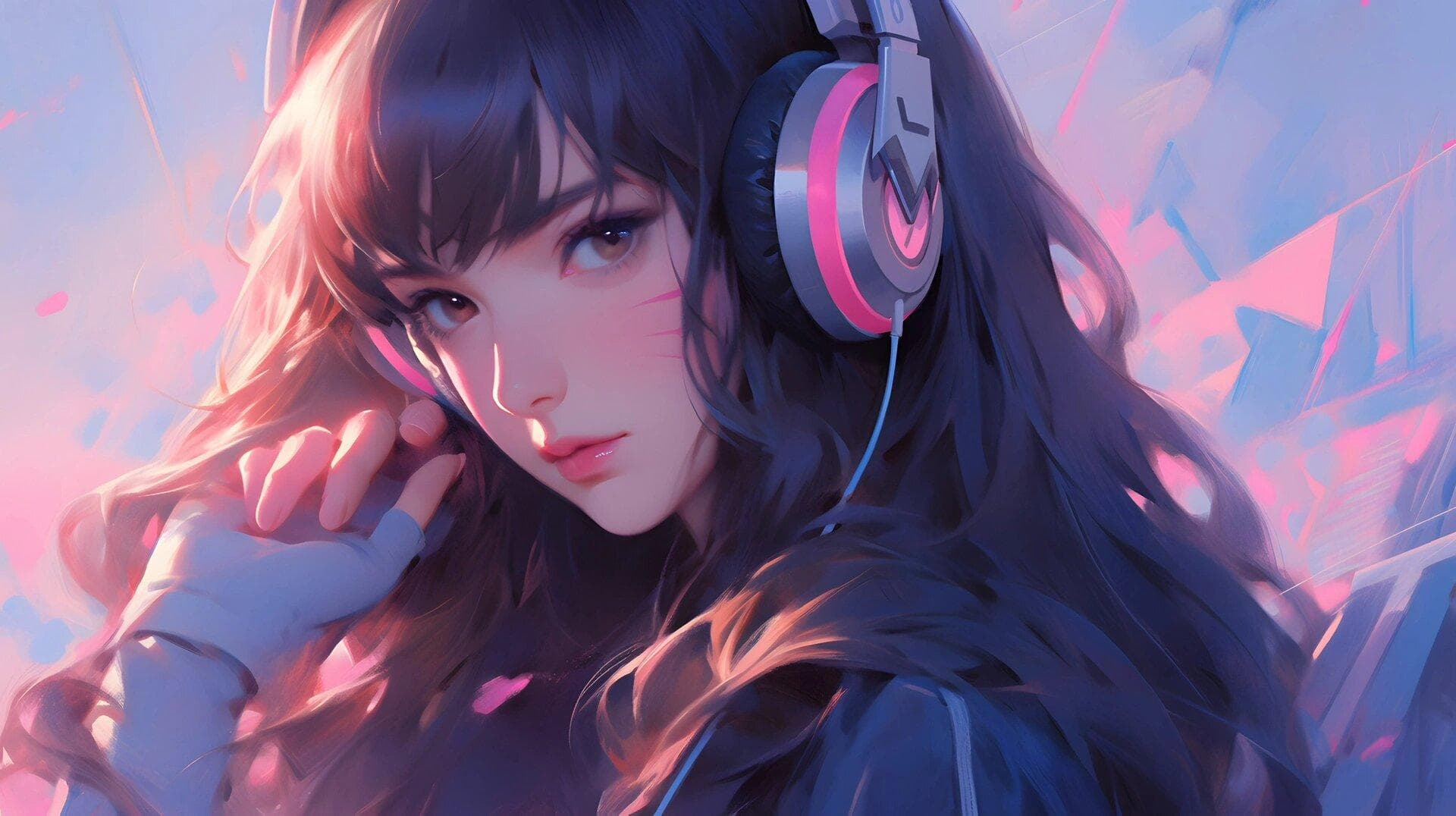 HD Japanese anime girl wallpaper 1080P