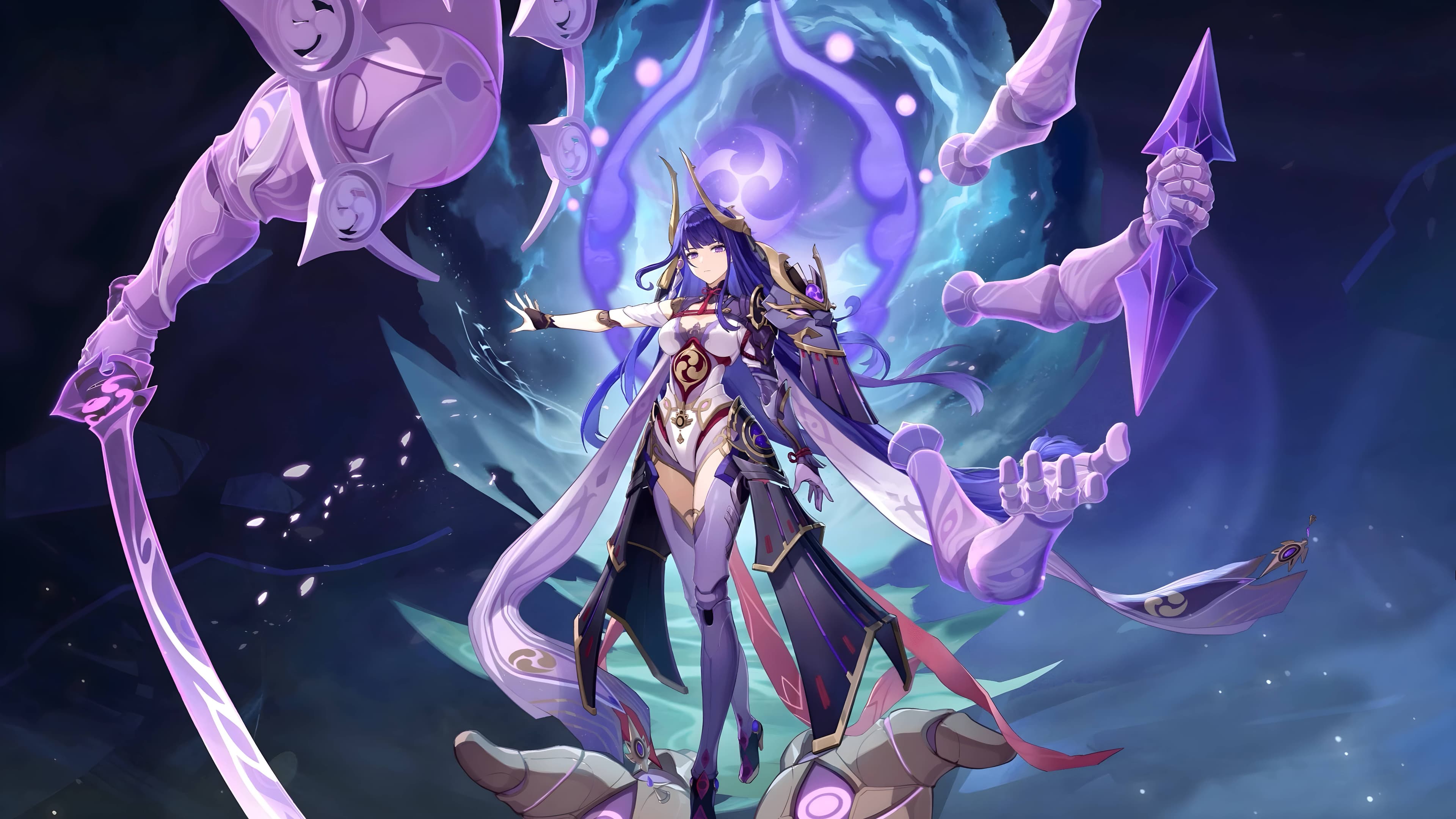 Honkai and FGO 4K wallpaper