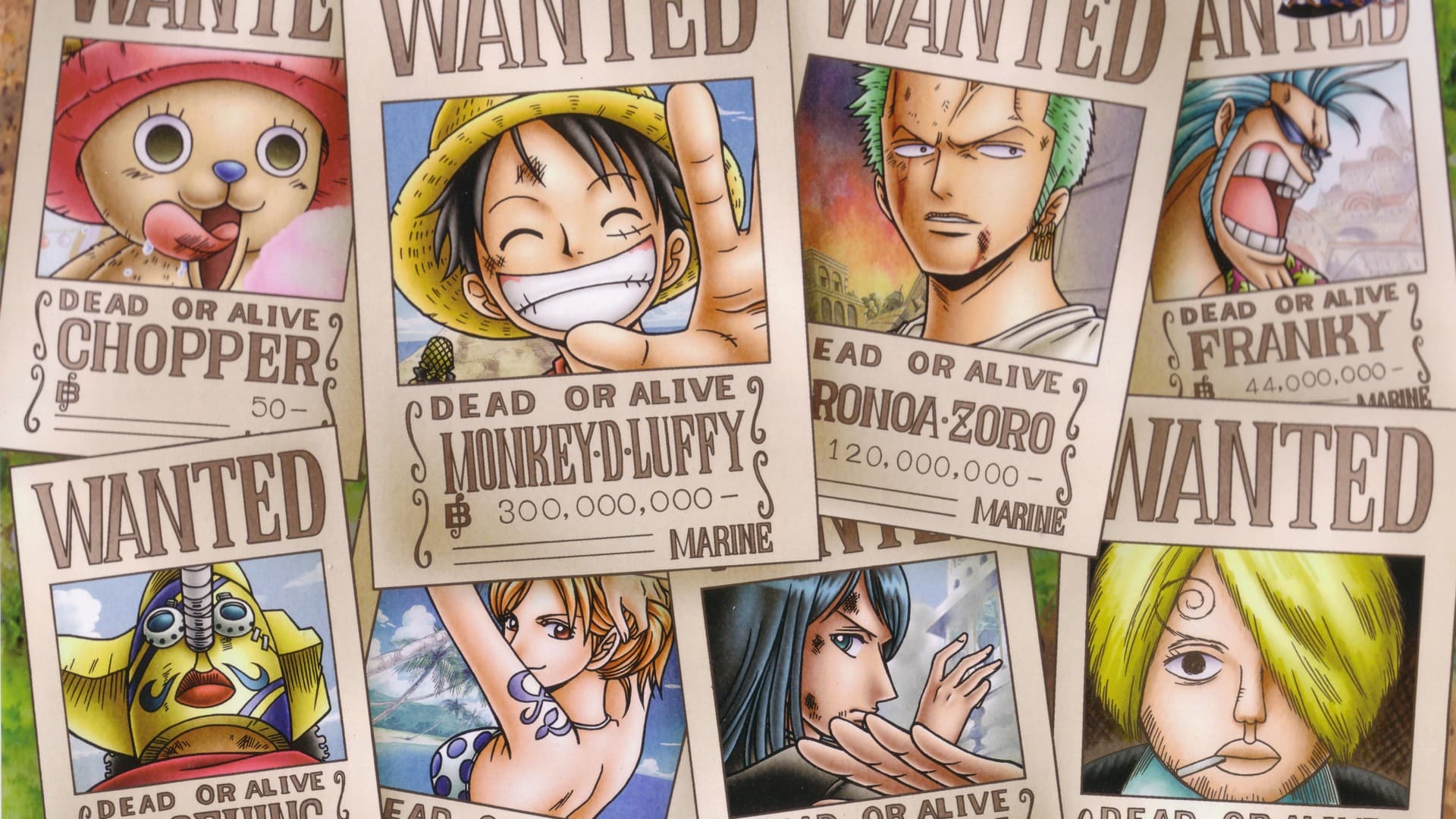 One Piece HD wallpaper, 1920x1080 resolution