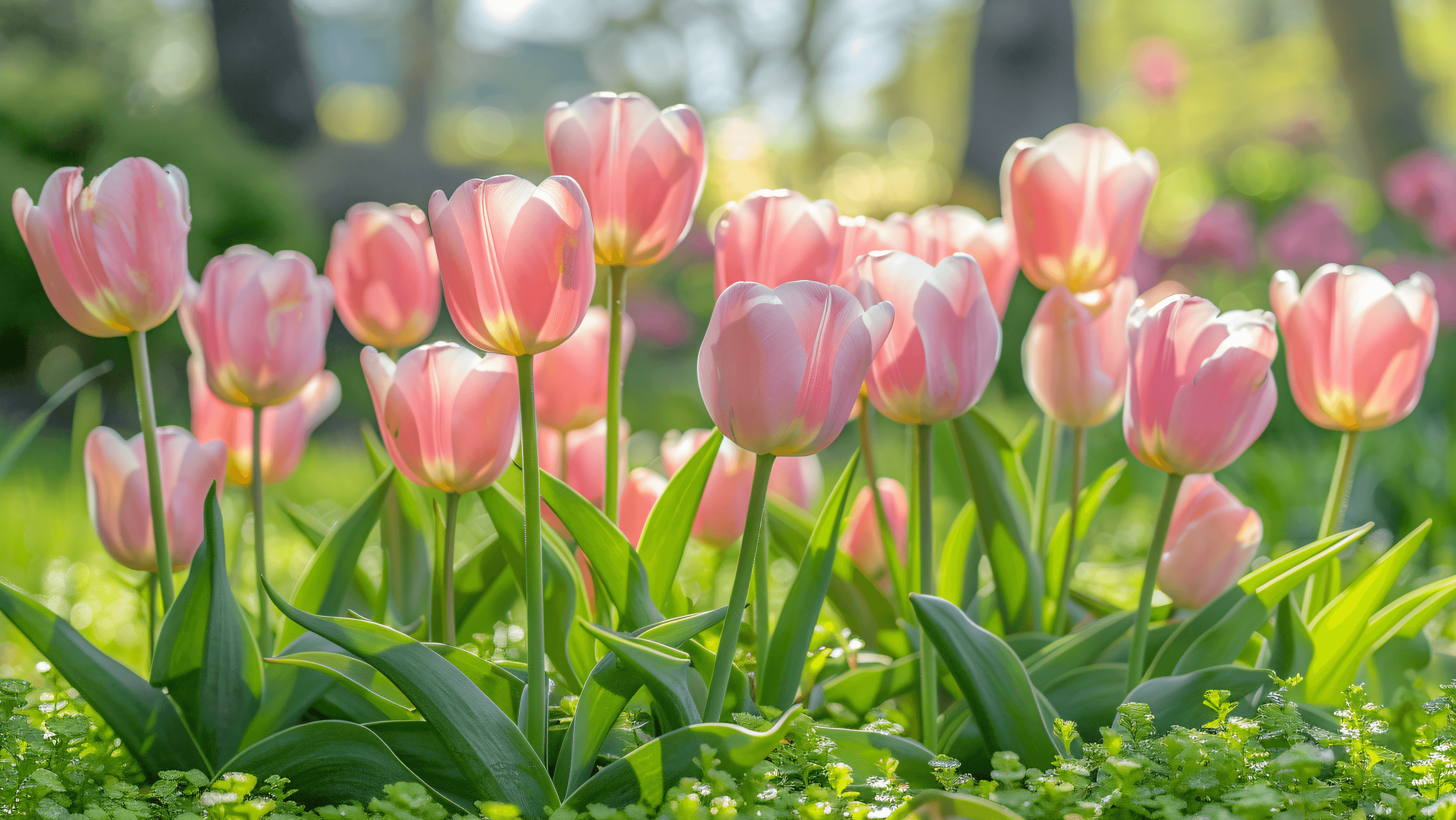 Spring flowers HD wallpaper