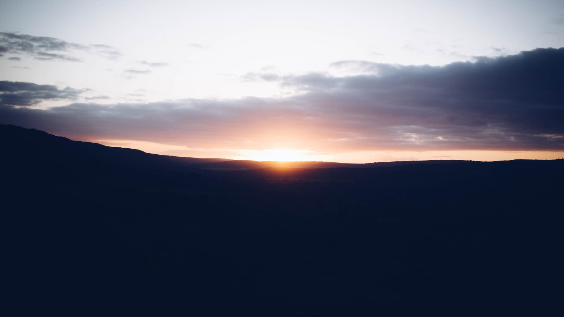 Full HD sunrise scenic wallpaper