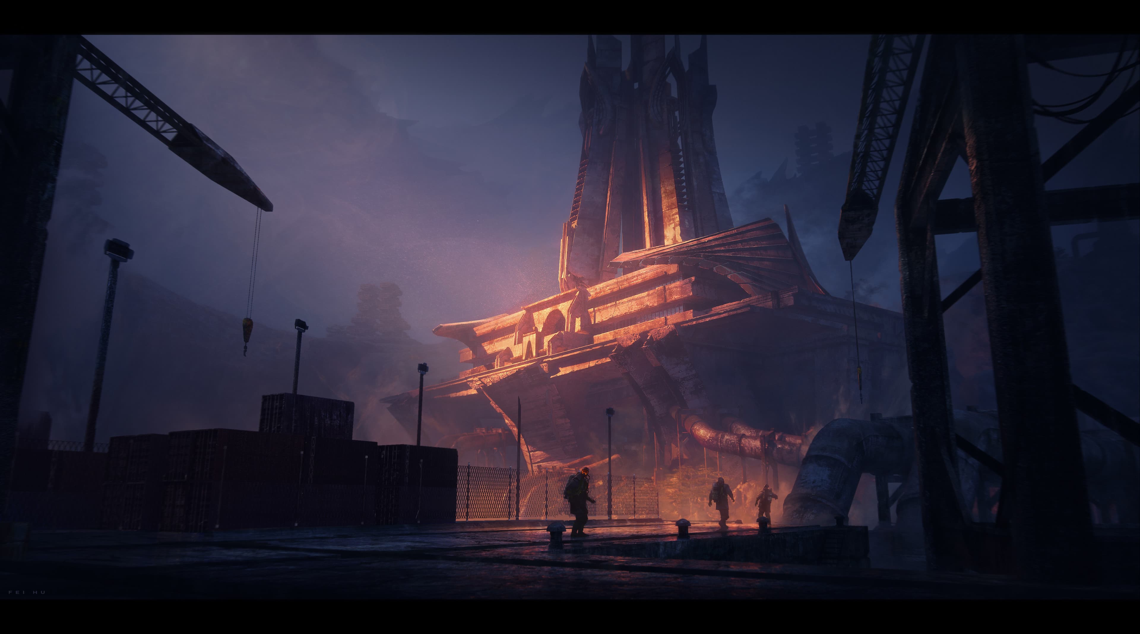 Apex Legends game scene wallpaper rendered in Unreal 5